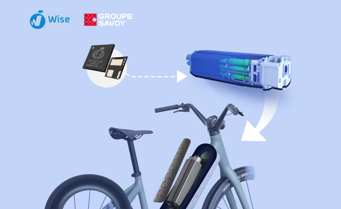 Wise-integration and Savoy Group Introduce World's First Embedded GaN Charger with E-Bike Battery